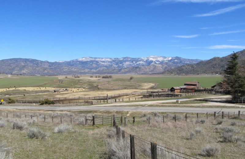 Beautiful mountains at Rankin Ranch.