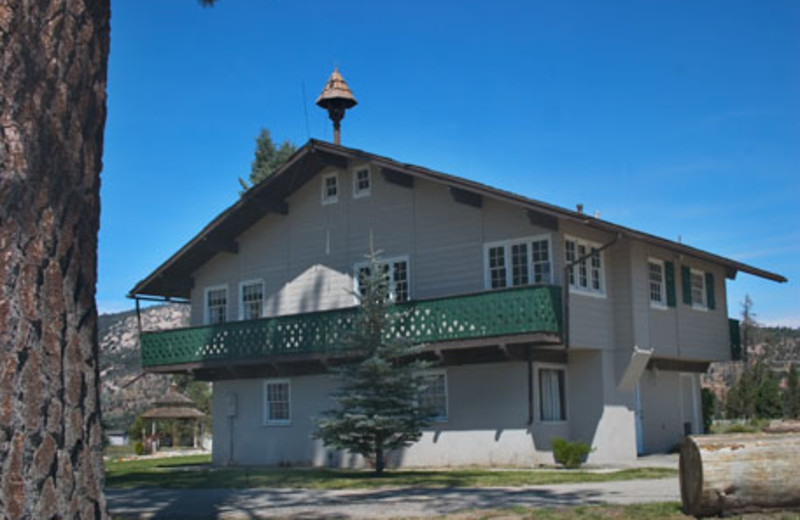 Chalet exterior at Inn Der Bach.