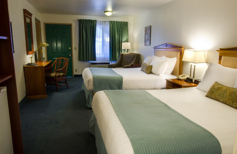Guest room at Obertal Inn.