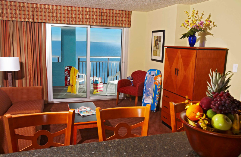 Guest suite at Bay View Resort.