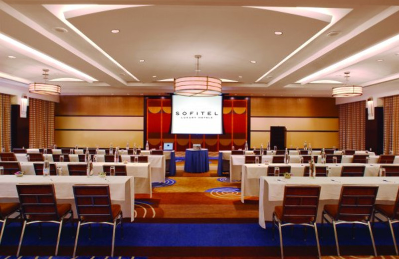 Conference room at Sofitel Philadelphia.