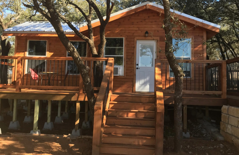 Cabin exterior at The Exotic Resort Zoo.