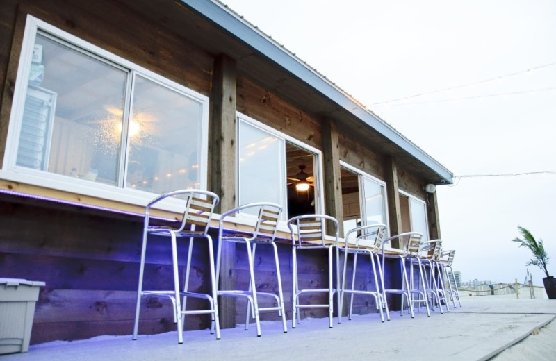 Beach bar near Icona Cape May.