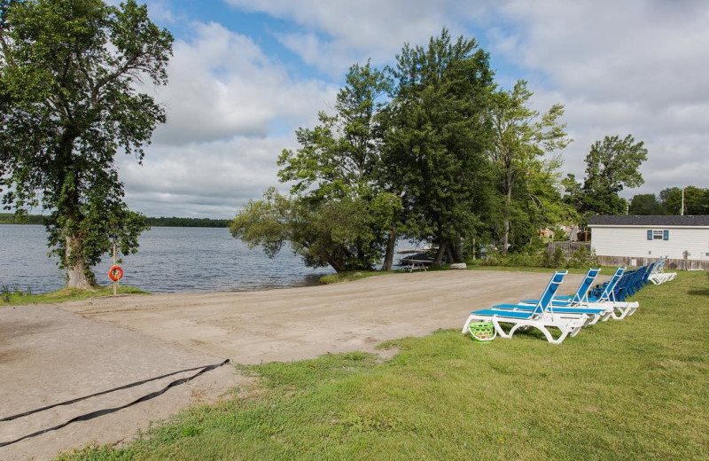 Beach at Great Blue Resorts- Woodland Estate Resort.