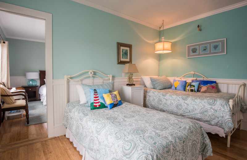 Guest room at The Nonantum Resort.