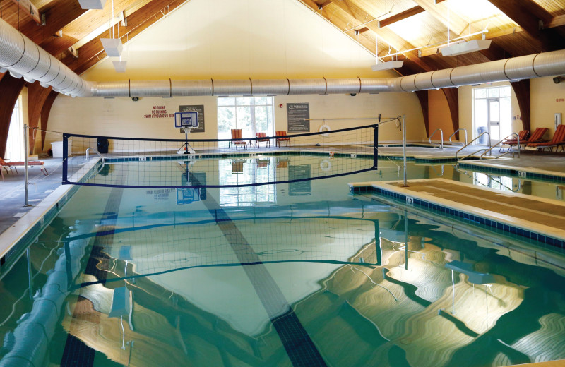 Indoor pool at King's Creek Plantation.