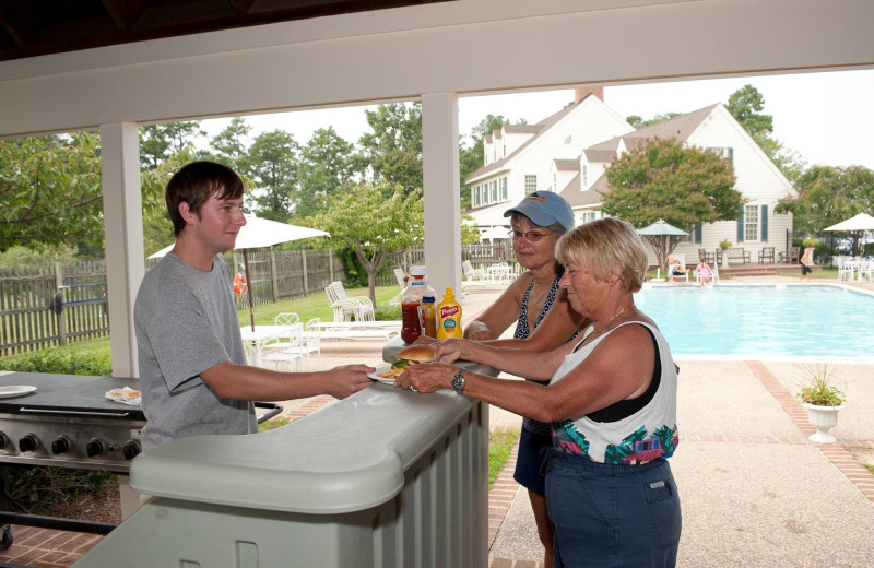 Poolside bar at Osprey Point.