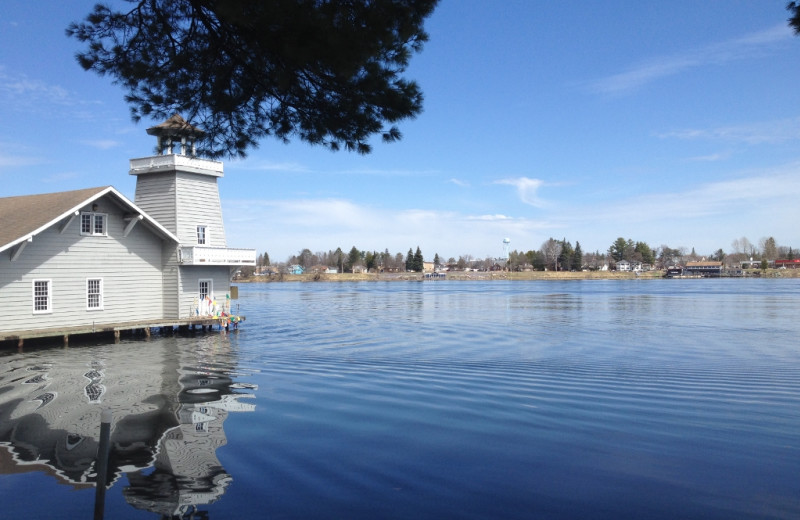 Lake view at The Beacons of Minocqua.