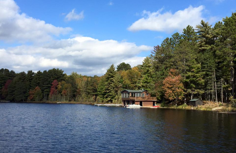 Lake view at Whiplash Lake Resort.