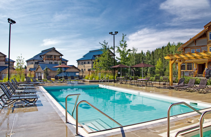 Outdoor pool at Northstar Mountain Village Resort.