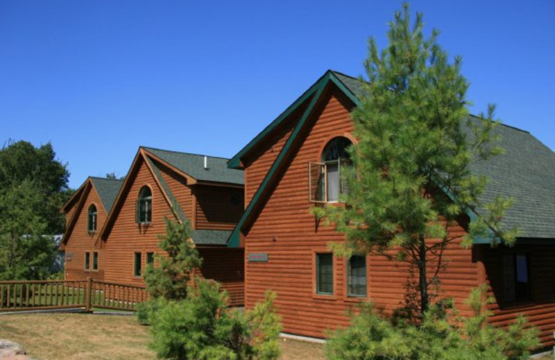 Exterior view of Drummond Island Resort.