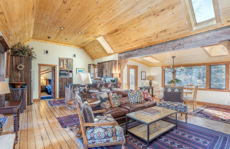 Rental interior at Accommodations in Telluride.