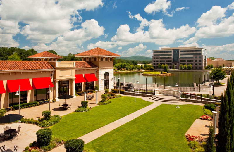 Patio at The Westin Huntsville.