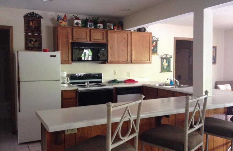 Guest kitchen at Alhonna Resort.