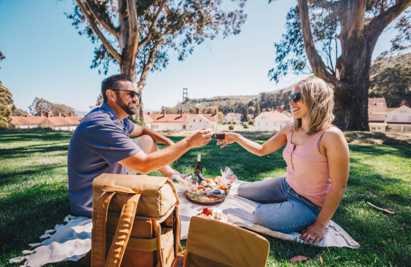 Picnic at Cavallo Point Lodge.