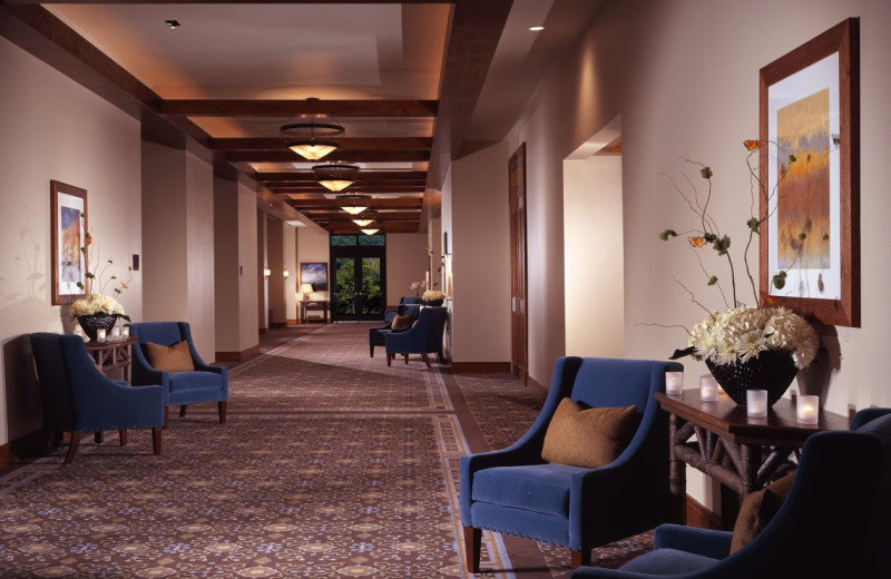 Hallway at Stowe Mountain Lodge.