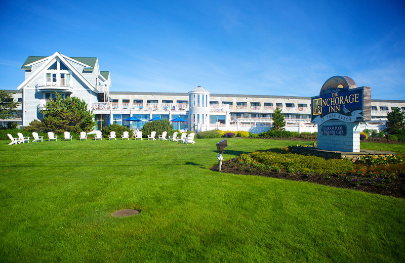 Exterior view of Anchorage Inn.