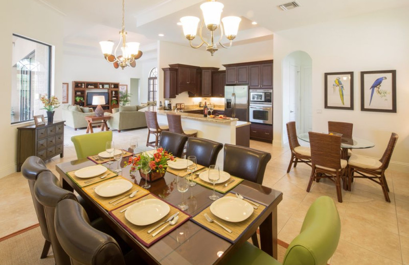 Rental kitchen at CNE Vacation Rental.