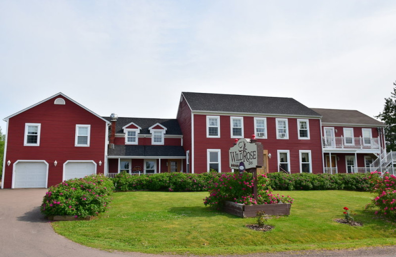 Exterior view of Auberge Wild Rose Inn.