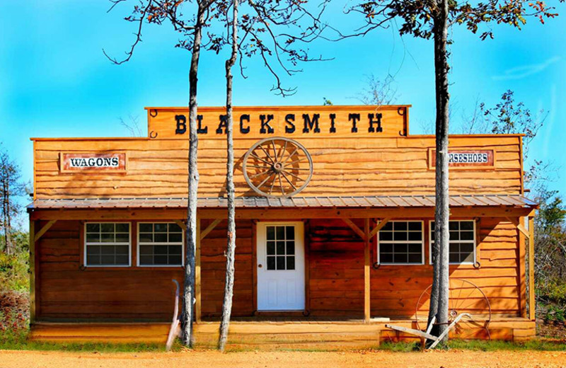 Blacksmith Cabin at Diamonds Old West Cabins. 