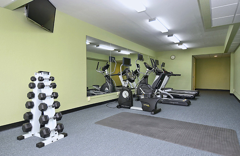 Fitness room at The Sea Ranch Resort.