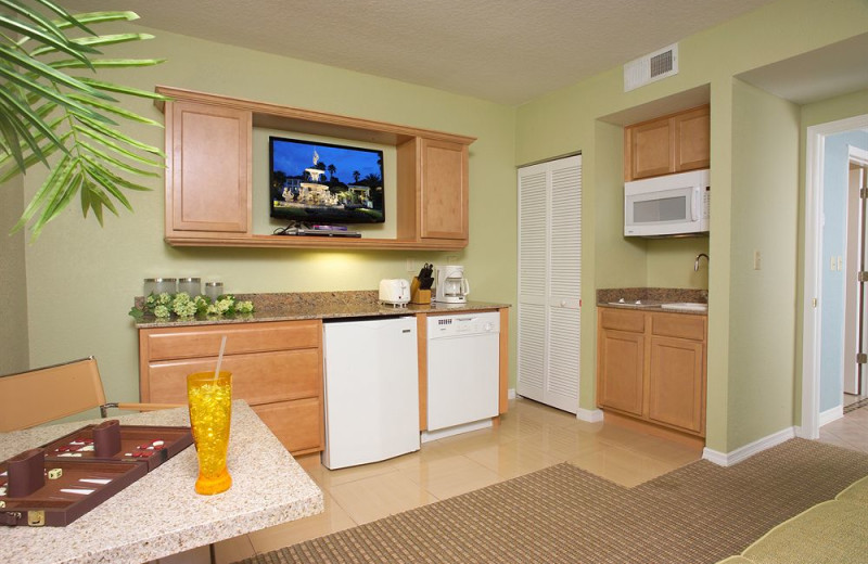 Guest kitchen at Star Island Resort.