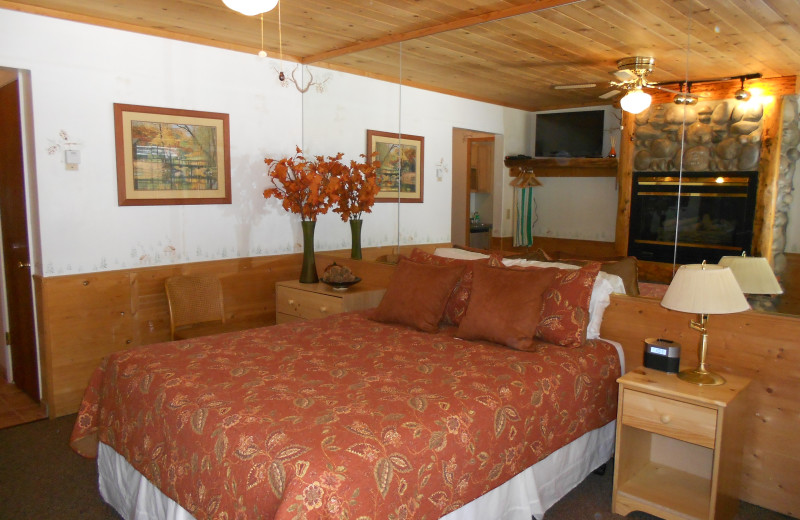 Guest room at Heavenly Valley Lodge.