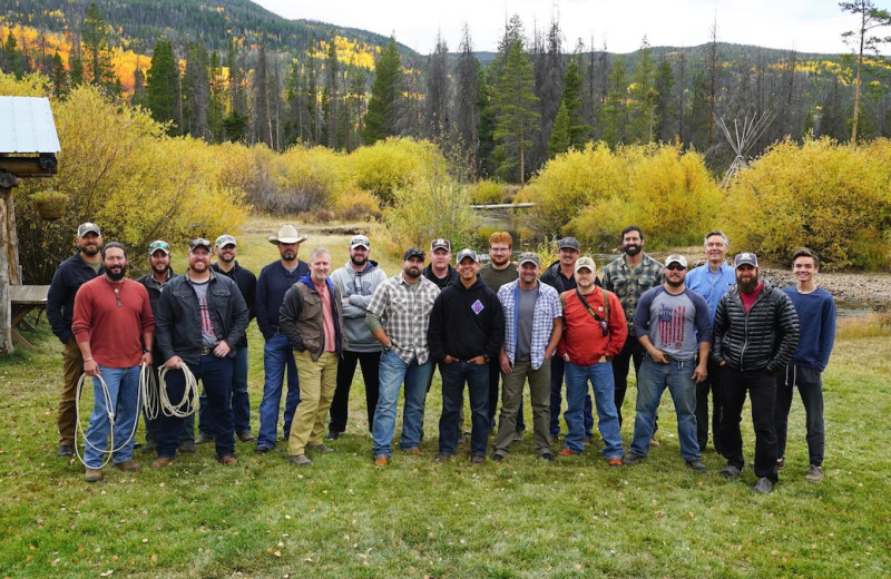Groups at Rawah Ranch.