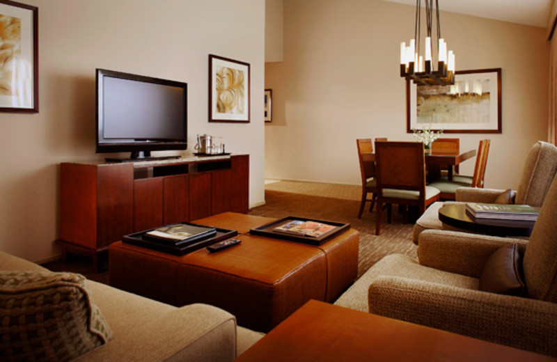 Suite living room at The Westin Mission Hills Resort & Spa.