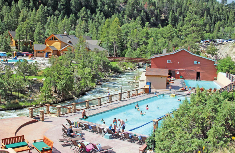 Hot springs at Mt. Princeton Hot Springs Resort.