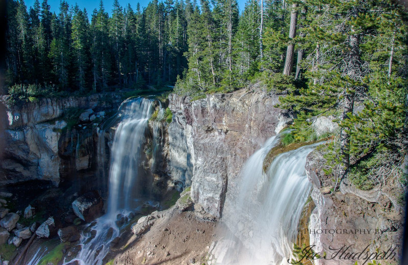 Waterfall near DiamondStone Guest Lodges.