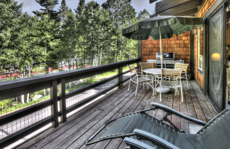 Guest balcony at Chinquapin.