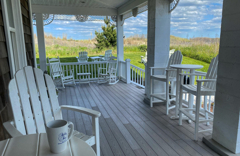 Porch at The Addy Sea.