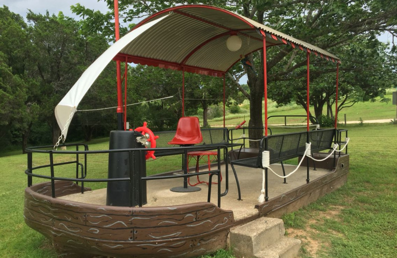 Playground at Cliffview Resort.