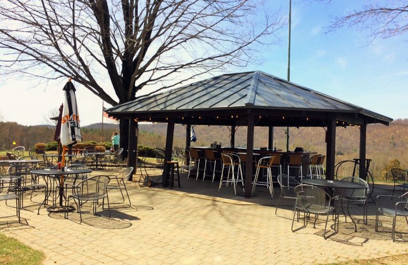 Patio at Water Gap Country Club.