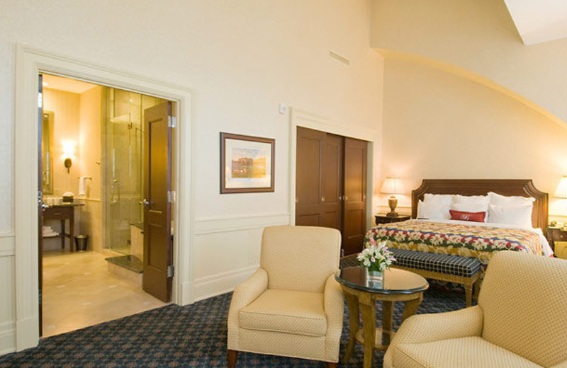 Guest room at The Battle House.