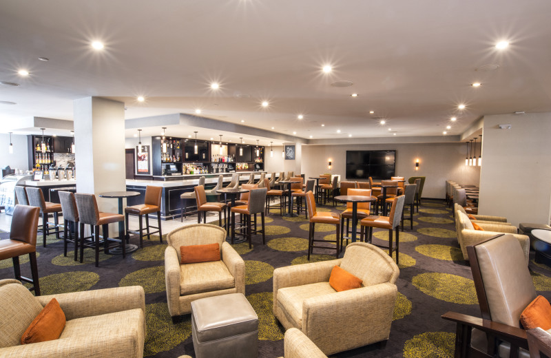 Start your day with fruit, a freshly-baked pastry or yogurt parfait right in our lobby. Mr. D's also delivers espressos, cappuccinos, and mocha lattes. For lunch, grab an artisan sandwich. In the evening, sit by the cozy fireplace with a cocktail or beer and watch the big game on the big-screen HDTV.