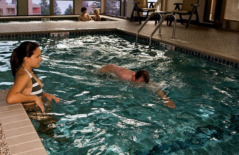 Indoor pool at Surfside on Lake Superior.