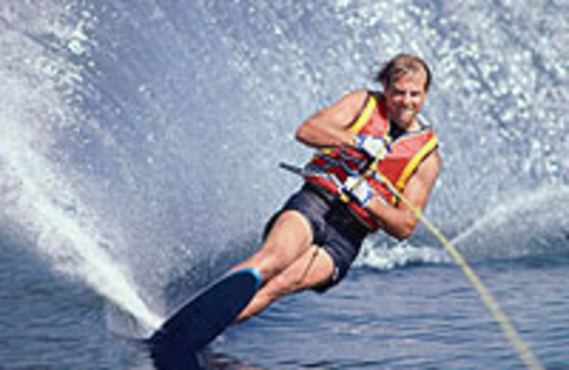 Water skiing at A-Ga-Ming Golf Resort.