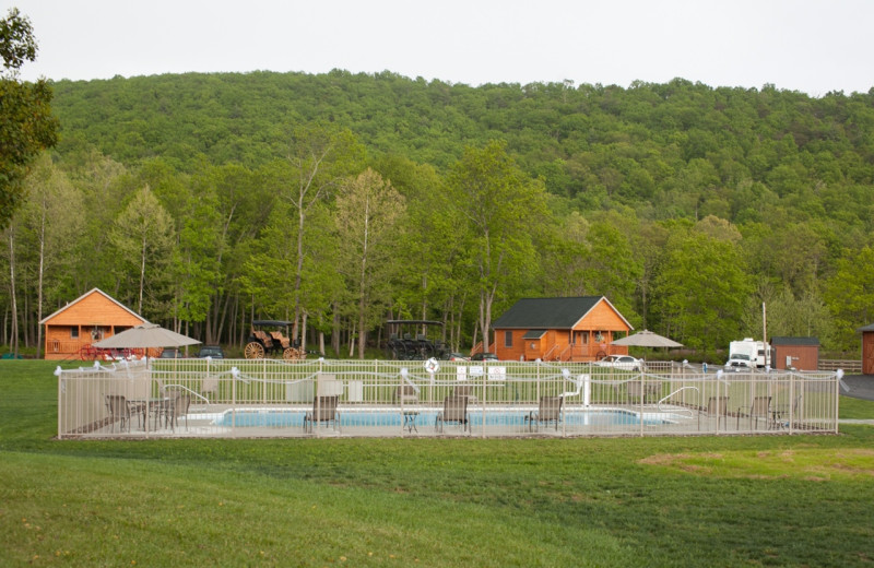 Pool at Creekside Resort.