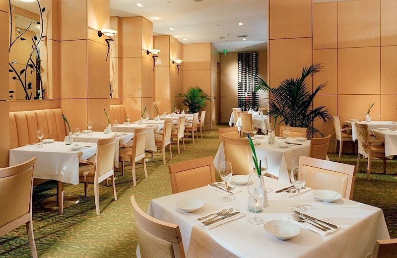 Dining at Orchard Garden Hotel.