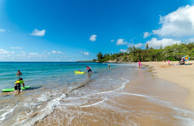 Beach at Vacasa Maui.