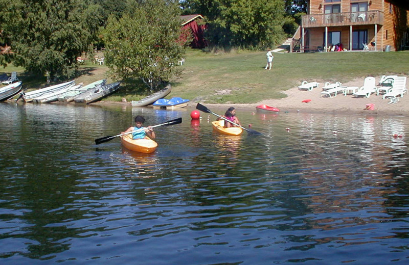 Kayaking at Birch Bay Resort Inn.