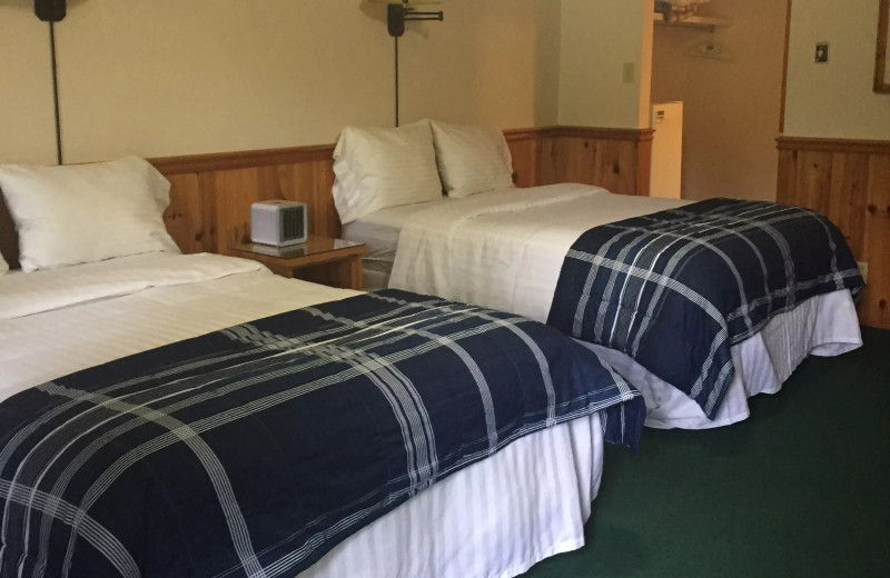 Guest bedroom at The Baldwins Resort.