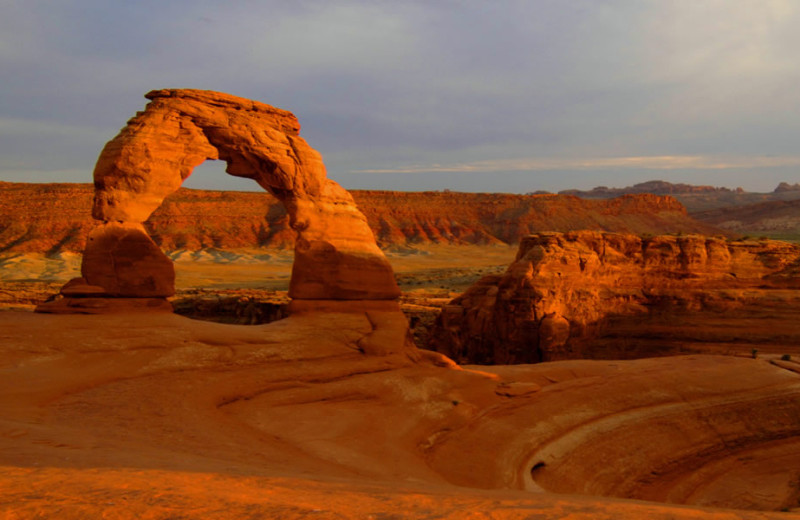 Arch near Big Horn Lodge.