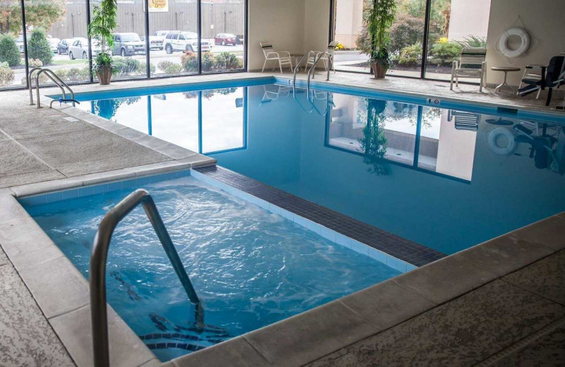 Indoor pool at Sleep Inn 