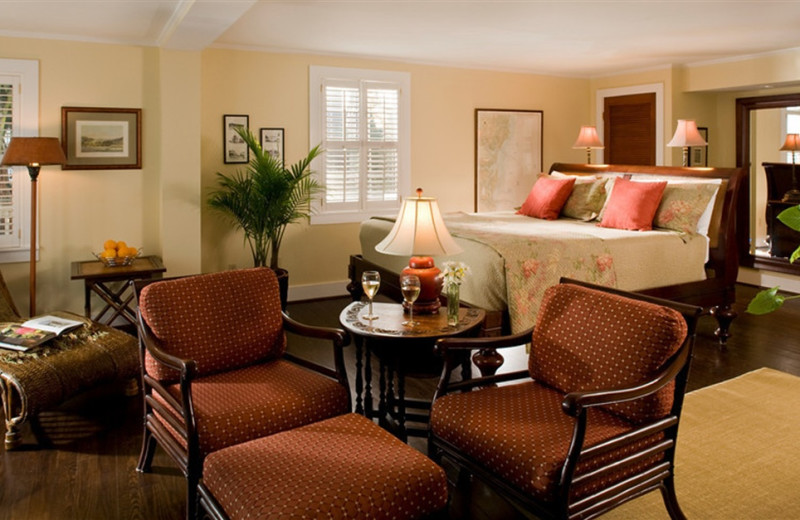 Guest Room at Elizabeth Pointe Lodge