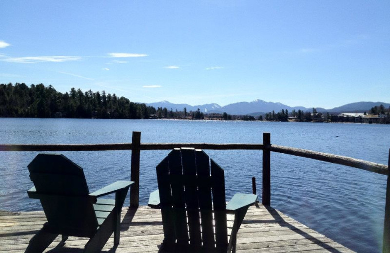 The lake at Mirror Lake Inn Resort & Spa.