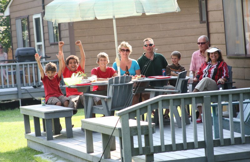 Family at Southview Cottages Resort.