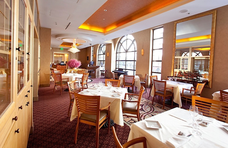 Dining at Orchard Hotel.